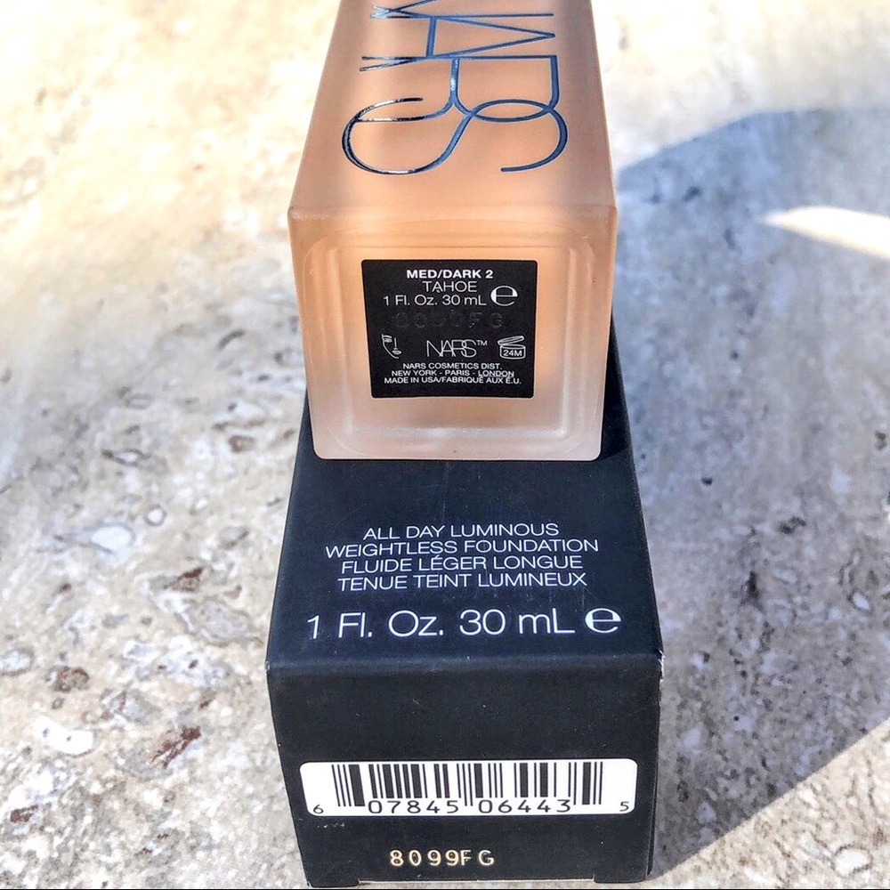 *LAST ONE* NEW NARS Full Size Foundation "Tahoe" Med/Dark2-6443 - Picture 5 of 7